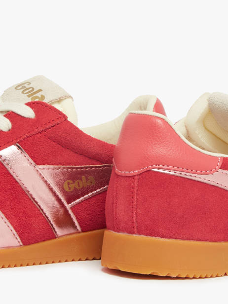 Sneakers Elan Glitz Uit Leder Gola Rood women CLB790 ander zicht 2